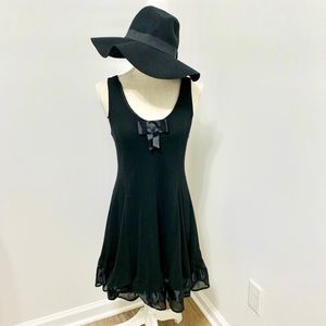 Mais il est ou le soleil? Whimsigoth Dainty French Mesh Ribbon Bow Dress L